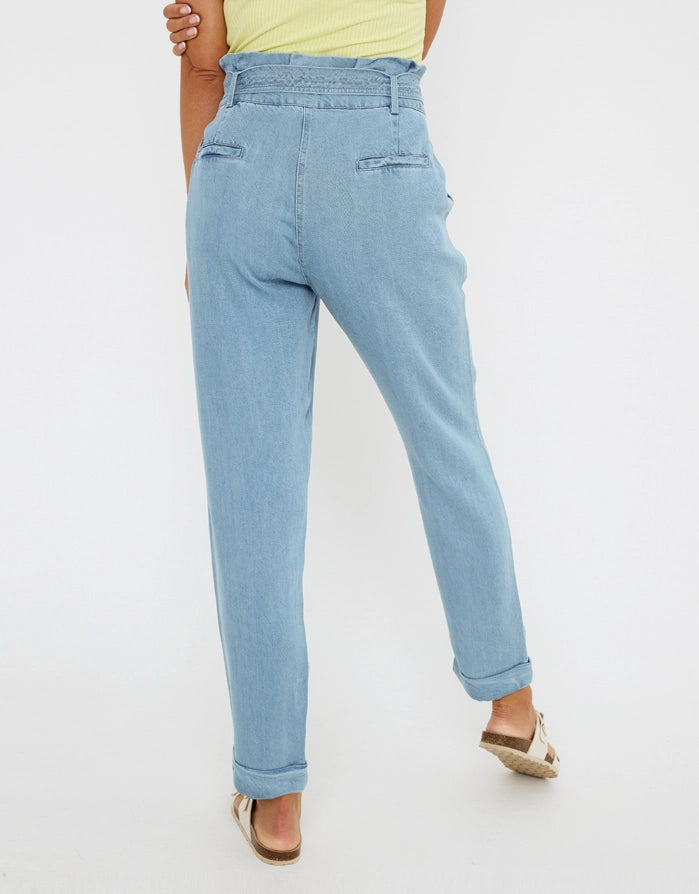 koala bay Pantalón Largo Denim Claro - Bangla Ofertas