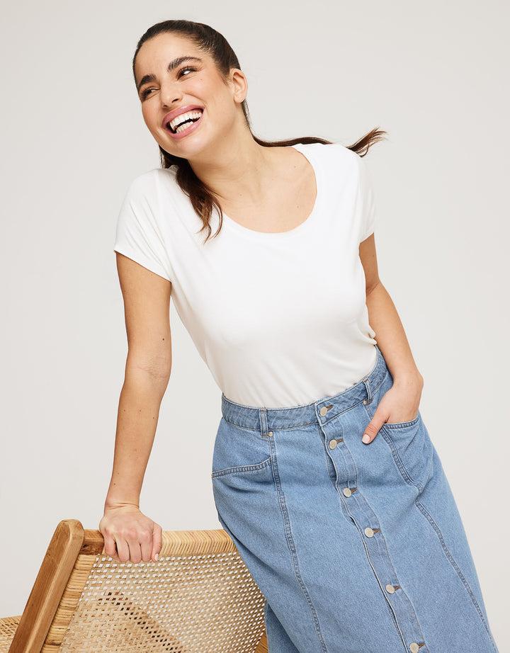 koala bay Falda Larga Denim - Jorta En oferta