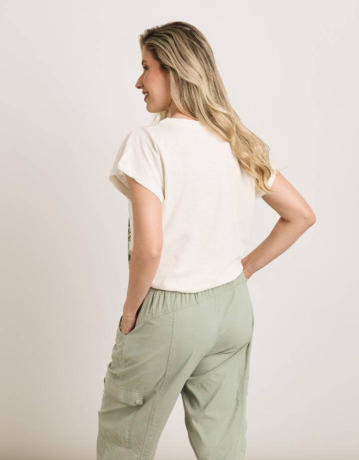 koala bay Camiseta Manga Corta Beige - Balmina Gran oferta
