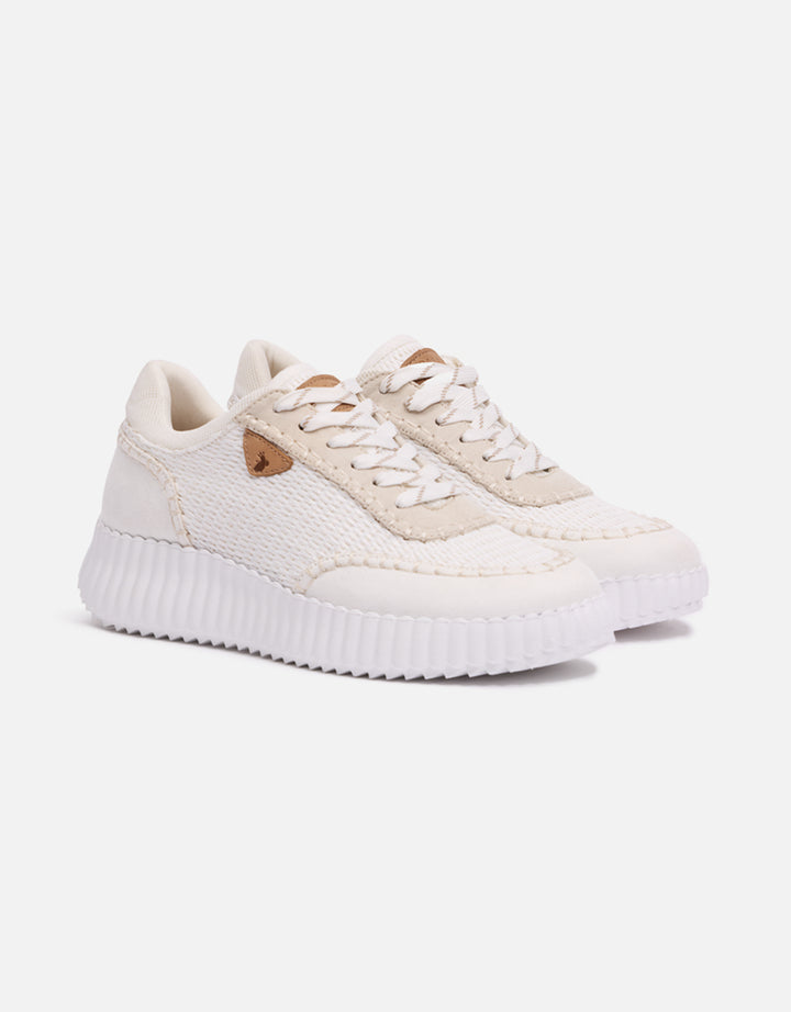 koala bay Zapatillas Plataforma Blanco - Vicenza Envío gratis