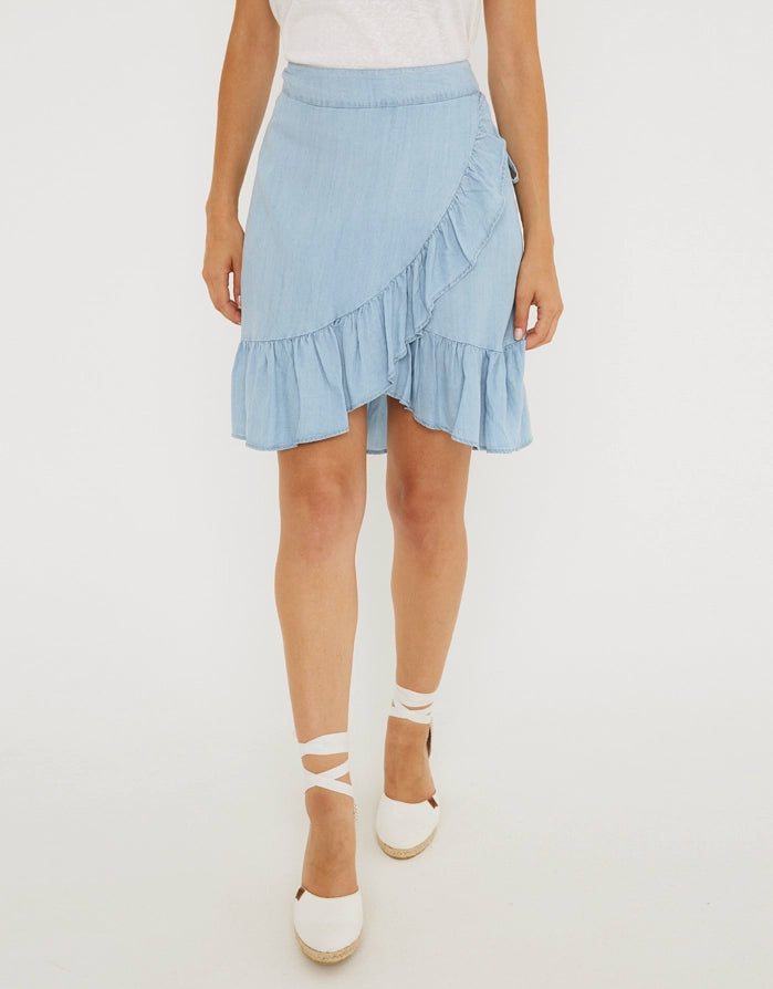 koala bay Falda Mini Jeans - Alejandra Grandes descuentos