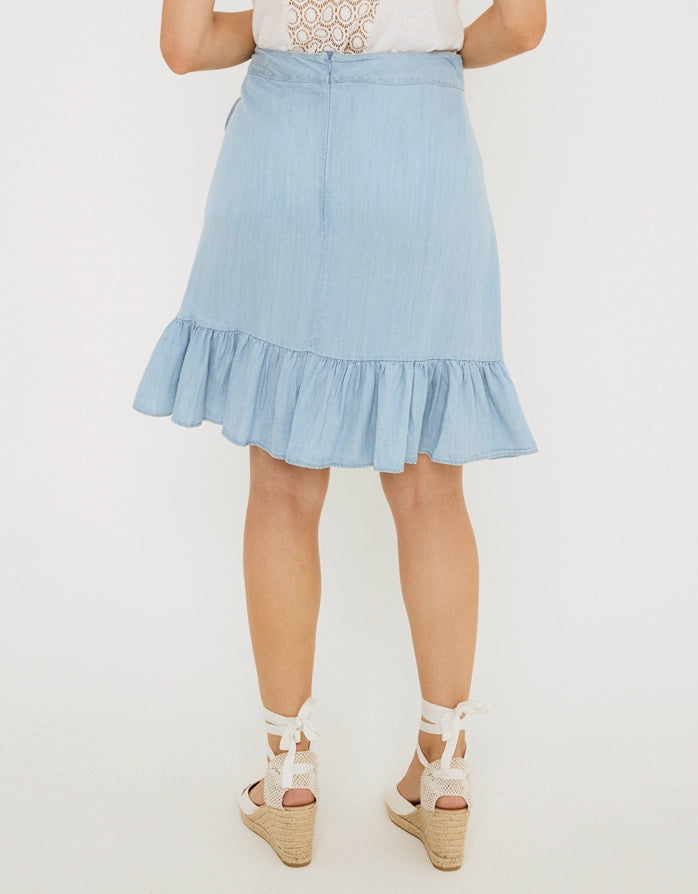 koala bay Falda Mini Jeans - Alejandra Grandes descuentos