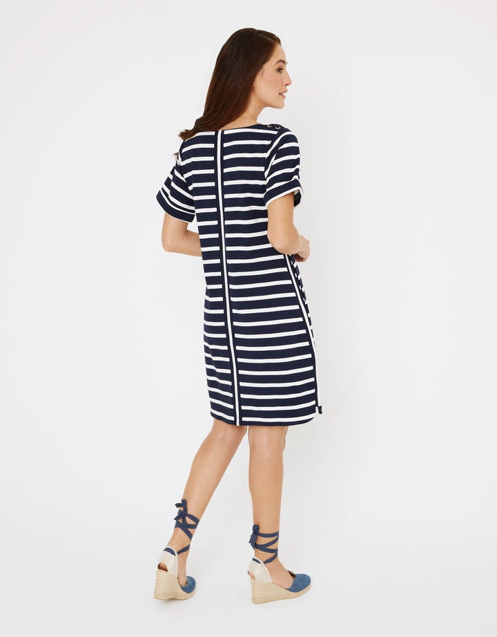 koala bay Vestido Corto Rayas - Marini Grandes ahorros