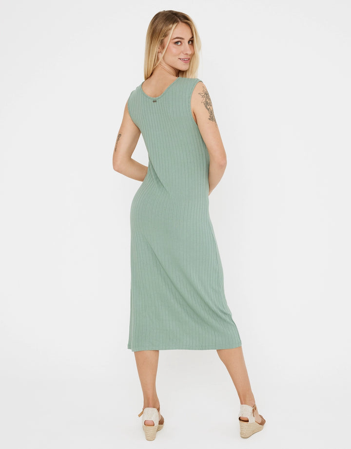 koala bay Vestido Midi Largo Cuello Redondo - Desita Rebajas de fin de temporada