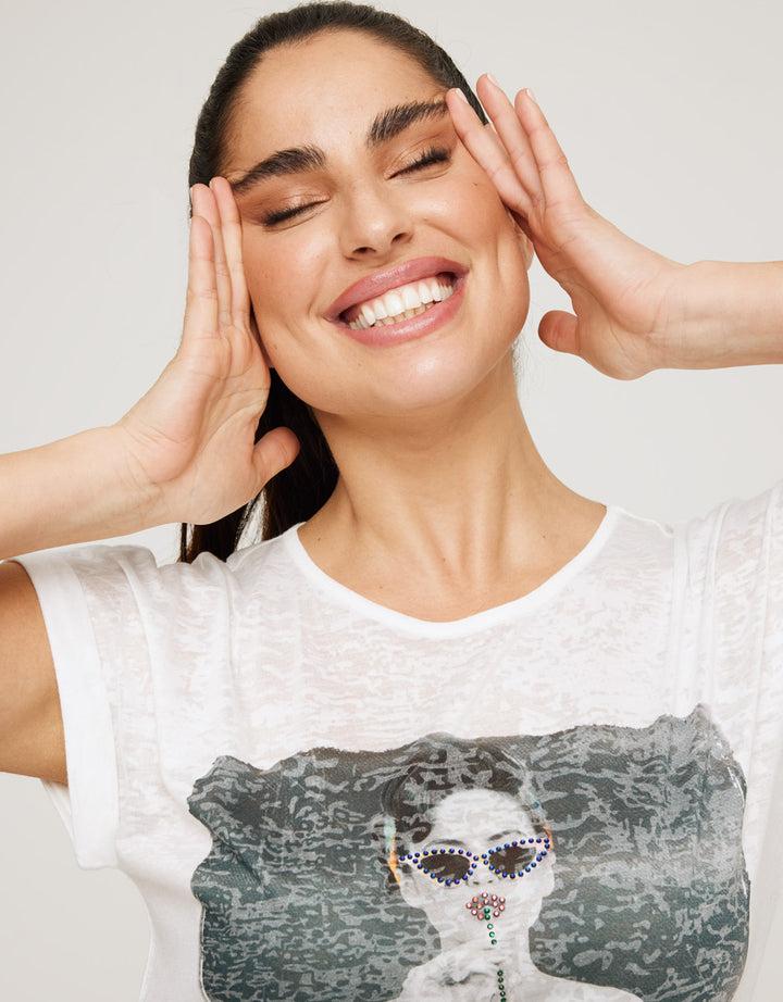koala bay Camiseta Manga Corta Blanca - Piloca Descuento