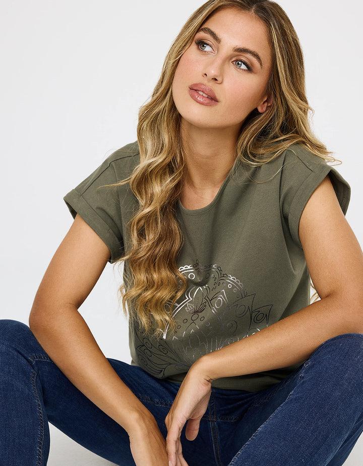 koala bay Camiseta Manga Corta Verde - Kalurta Últimos 3 días
