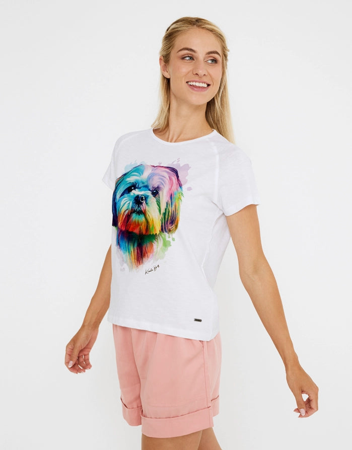 koala bay Camiseta Manga Corta Blanco - Calamocha Promoción trimestral