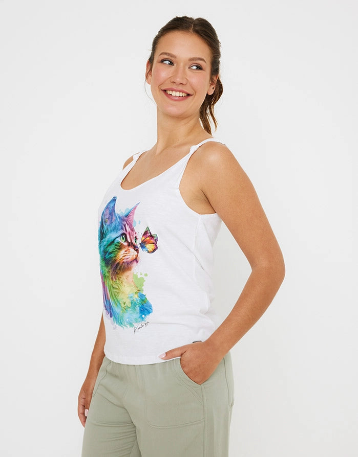 koala bay Camiseta Tirantes Gato - Demora Tienda de fábrica