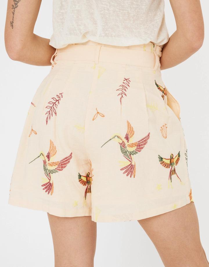koala bay Short Estampado Cinturón - Mikeno Oferta exclusiva