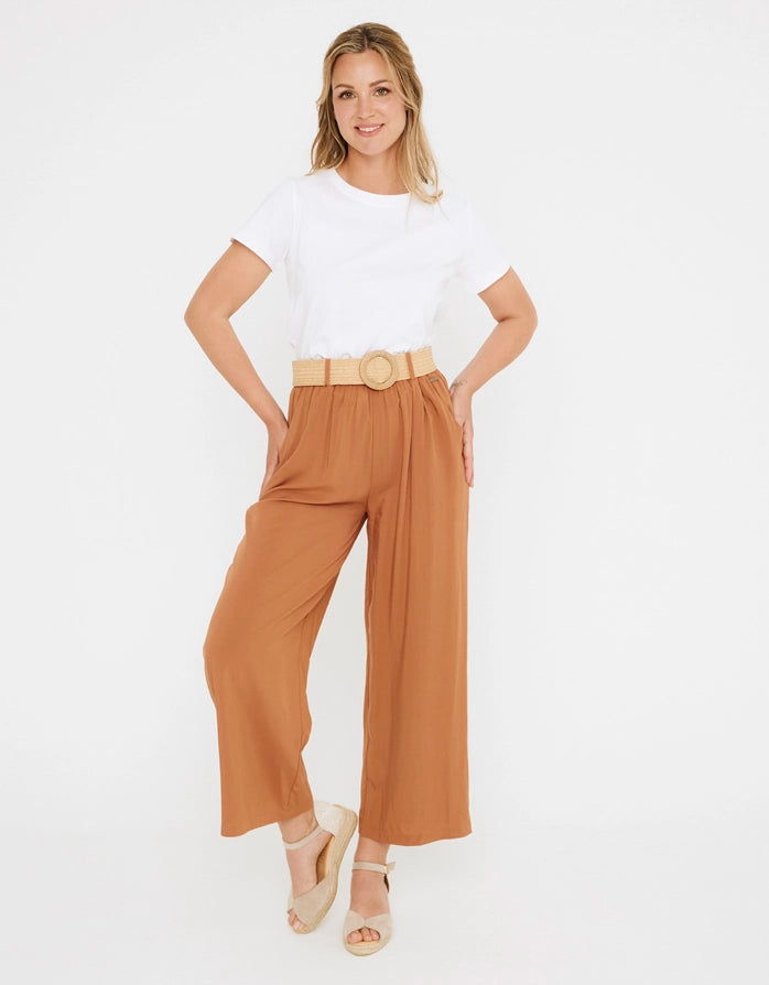 koala bay Pantalón Largo con Cinturón - Terdam Tienda