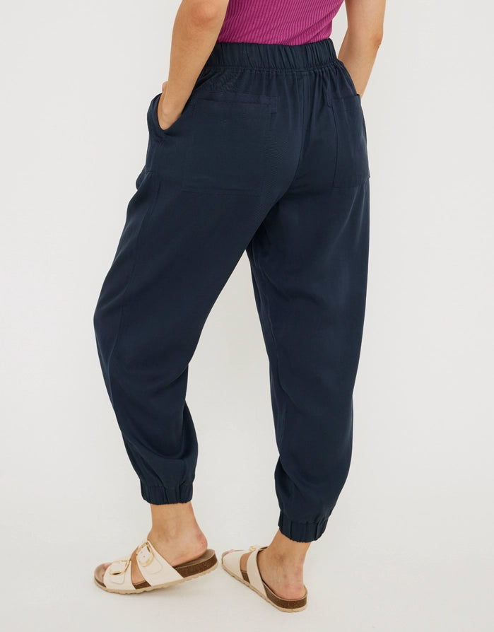 koala bay Pantalón Jogger Largo Azul Marino - Axelio Mejor oferta