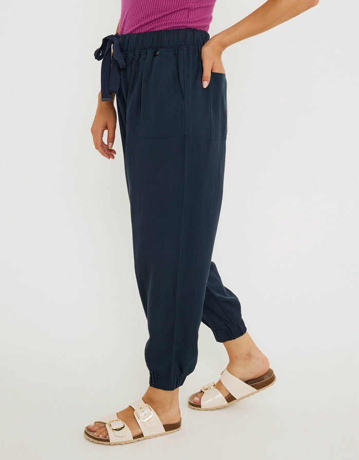 koala bay Pantalón Jogger Largo Azul Marino - Axelio Mejor oferta