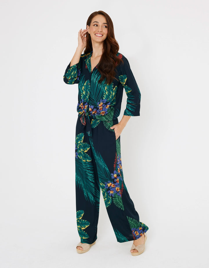 koala bay Pantalón Largo Fluido Botón - Conwy Envío gratis