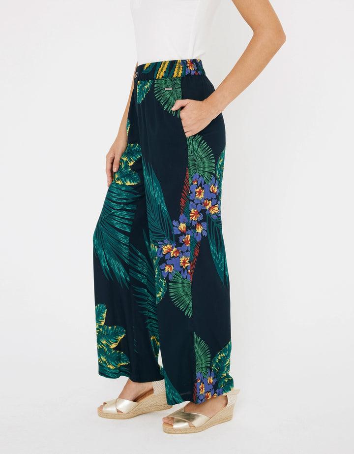 koala bay Pantalón Largo Fluido Botón - Conwy Envío gratis
