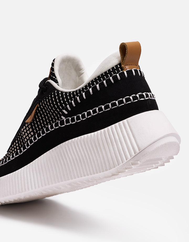 koala bay Zapatillas Plataforma Negro - Treviso Descuento por venta flash