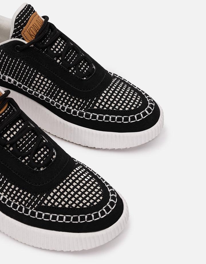 koala bay Zapatillas Plataforma Negro - Treviso Descuento por venta flash