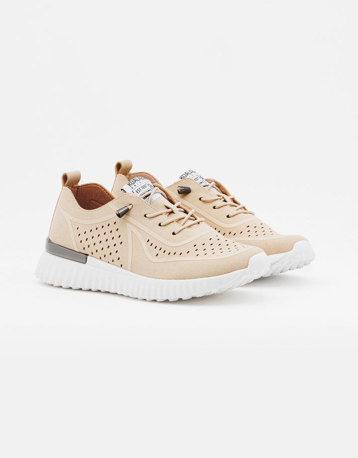 koala bay Zapatillas Beige Memory Foam - Charm En oferta