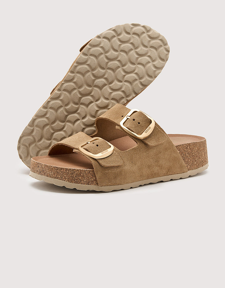 koala bay Sandalia Bio con Cuña Camel - Sintran Rebajas baratas