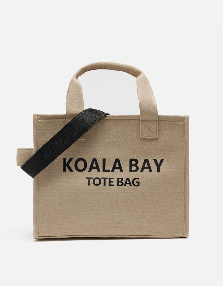 koala bay Bolso Mano Beige - Cotti Libre de impuestos