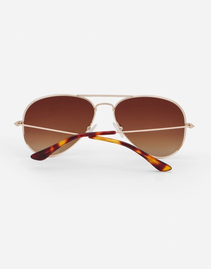 koala bay Gafas de Sol Metálica Dorada - Avi Ofertas