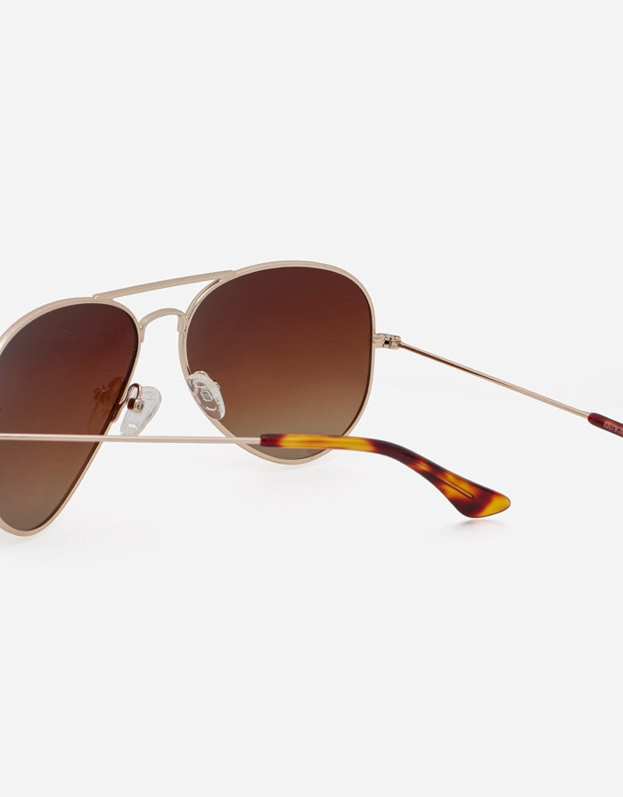 koala bay Gafas de Sol Metálica Dorada - Avi Ofertas