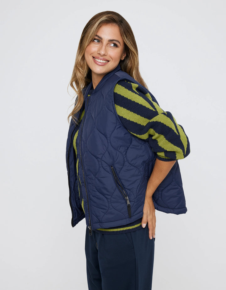 koala bay Chaleco Azul Marino Acolchado - Jantersin COMPRAR AHORA