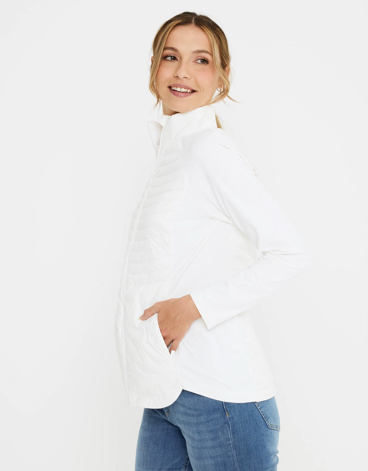 koala bay Chaqueta Acolchada Blanco - Efeba Precio de fábrica