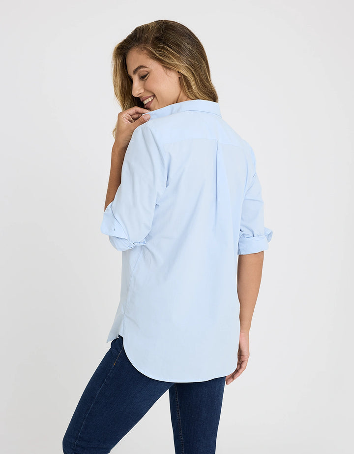 koala bay Camisa Manga Larga Azul - Ambre Rebajas online