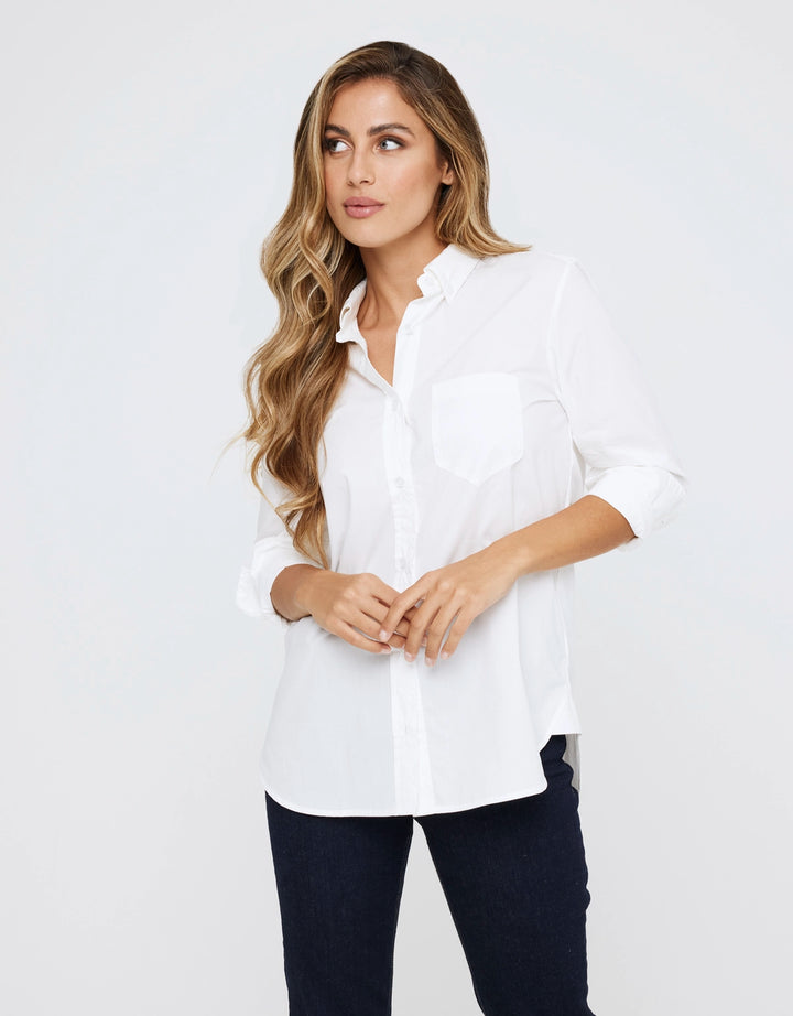 koala bay Camisa Manga Larga Blanco - Ambre Envío gratis