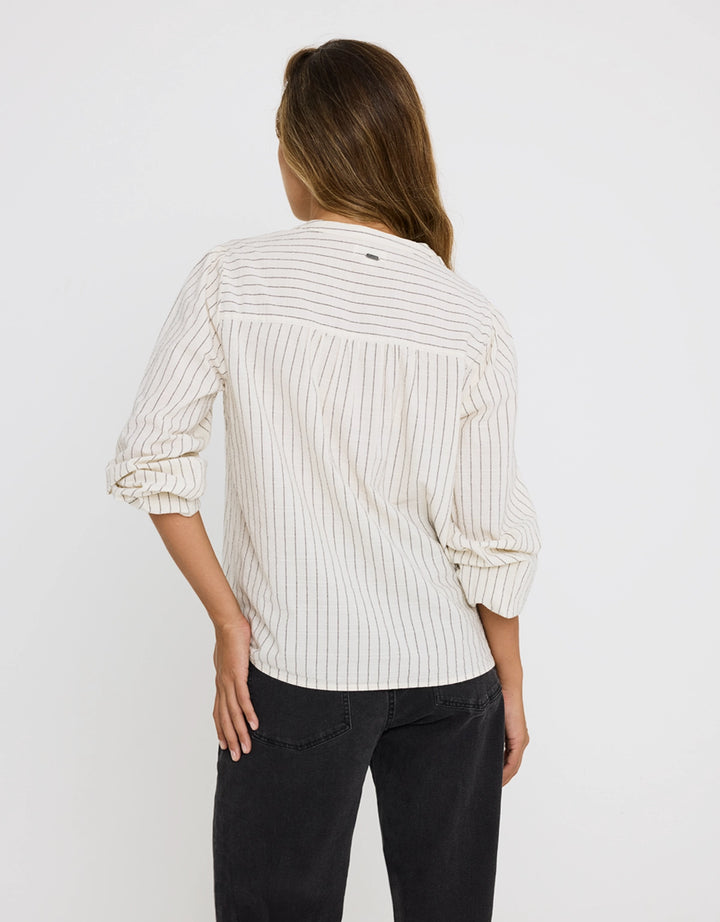 koala bay Camisa Manga Larga Rayas Off White - Tylus Oferta especial