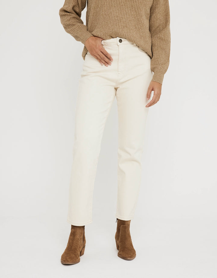 koala bay Pantalón Denim Blanco - Brady Último día