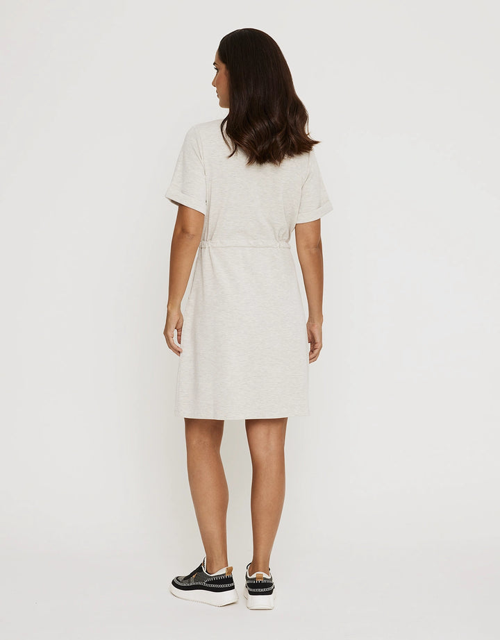 koala bay Vestido Corto Gris - Rissen Superdescuento