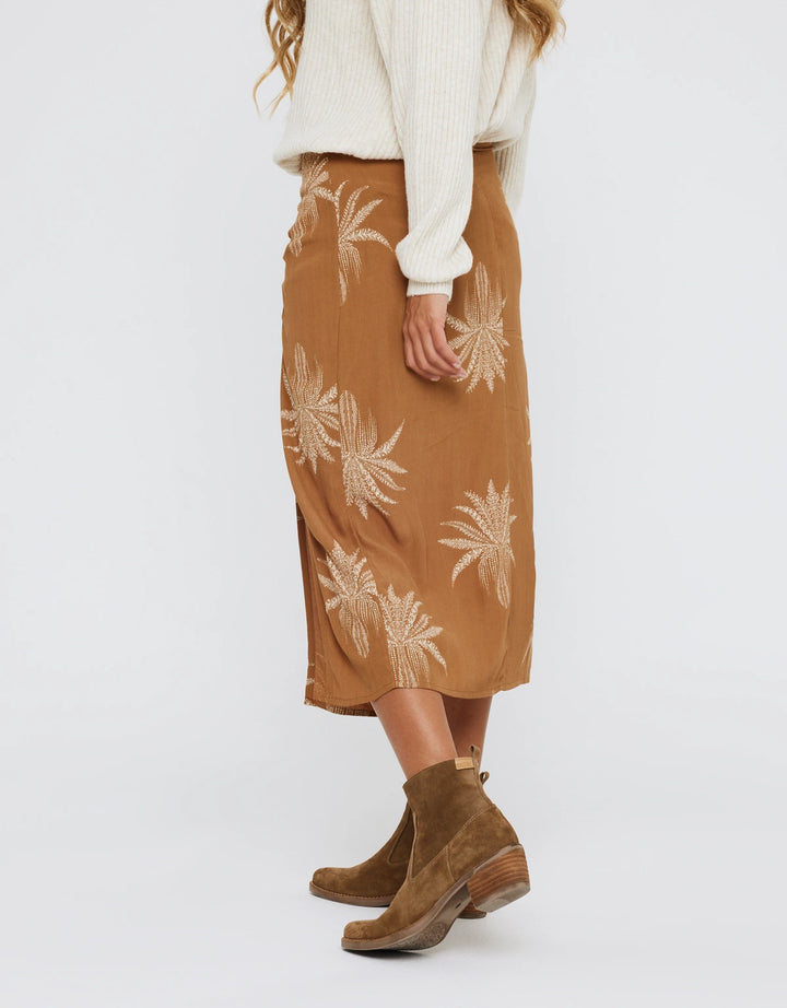 koala bay Falda Midi Estampada - Ninat Ahorra y exporta