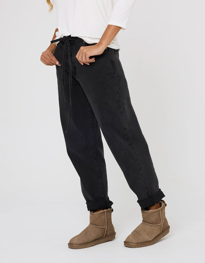 koala bay Pantalón Denim Negro - Nevis Descuento por venta flash