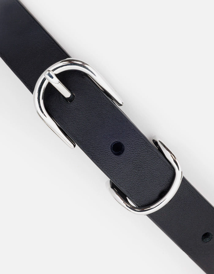 koala bay Cinturón Piel Fino Negro - Marisa Ofertas especiales