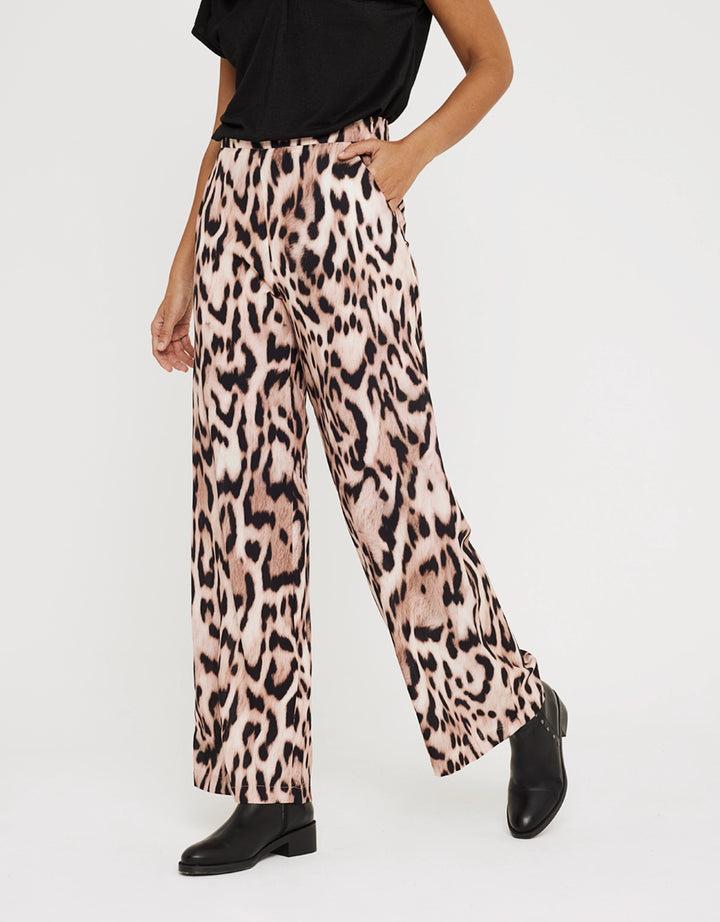 koala bay Pantalón Largo Estampado Animal Print - Lorsinala Rebajas baratas