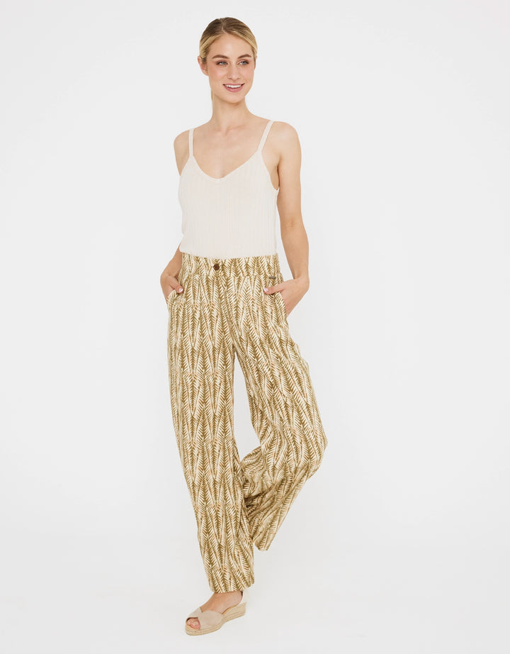 koala bay Pantalón Largo Fluido Ajustable - Burga Último día