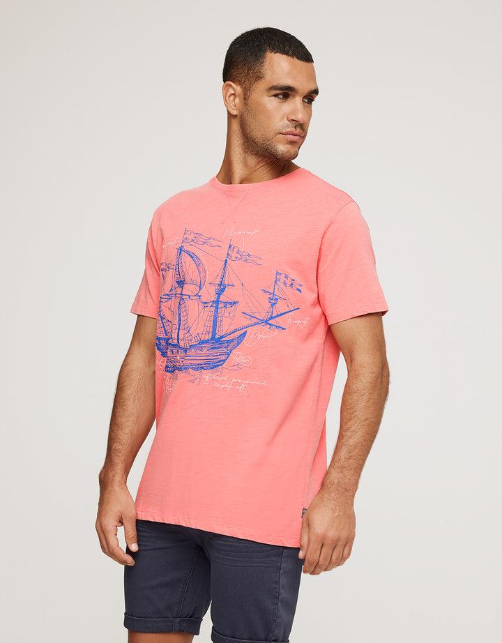 koala bay Camiseta Manga Corta Coral - Latrice Última moda