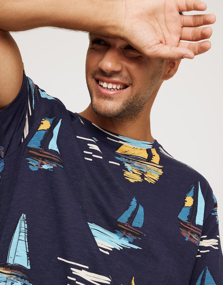 koala bay Camiseta Manga Corta Barcos - Sloopy Descuento por venta flash