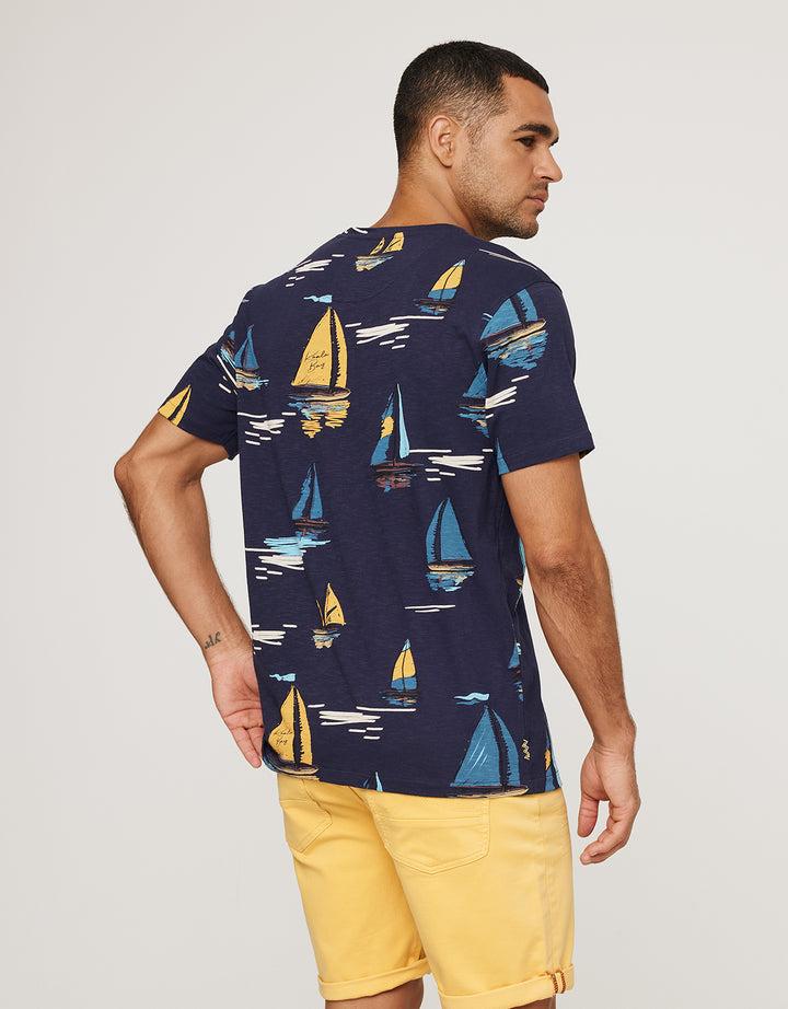 koala bay Camiseta Manga Corta Barcos - Sloopy Descuento por venta flash