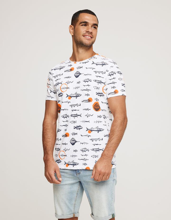 koala bay Camiseta Manga Corta Peces - Pakumani Ofertas de temporada