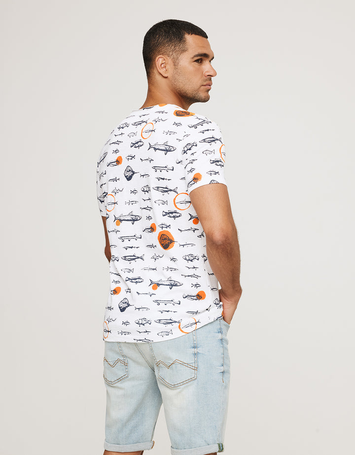 koala bay Camiseta Manga Corta Peces - Pakumani Ofertas de temporada