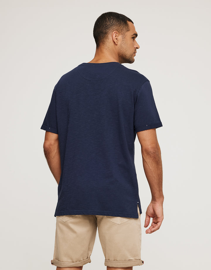 koala bay Camiseta Manga Corta Azul Marino - Button Outlet online