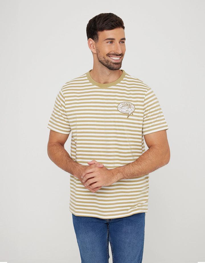 koala bay Camiseta Manga Corta Rayas - Canoon