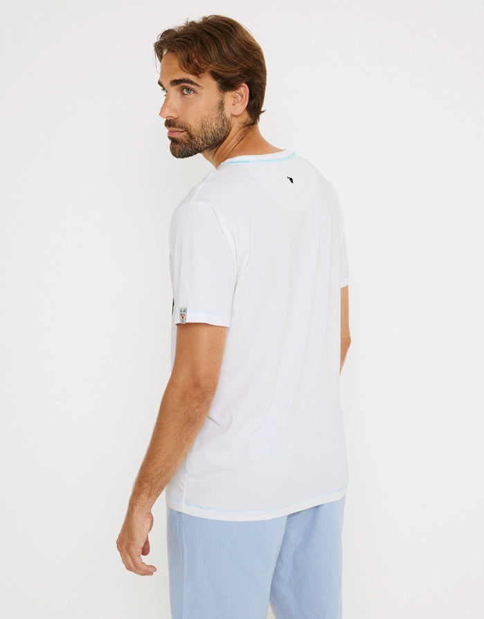 koala bay Camiseta Manga Corta Blanco - Paradiso Mejor oferta