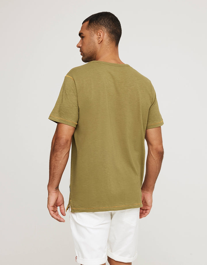 koala bay Camiseta Manga Corta Caqui - Darwin COMPRAR AHORA