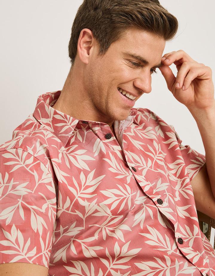 koala bay Camisa Manga Corta Coral - Avis En línea
