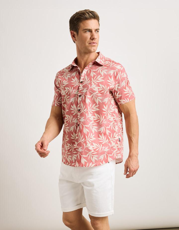 koala bay Camisa Manga Corta Coral - Avis En línea