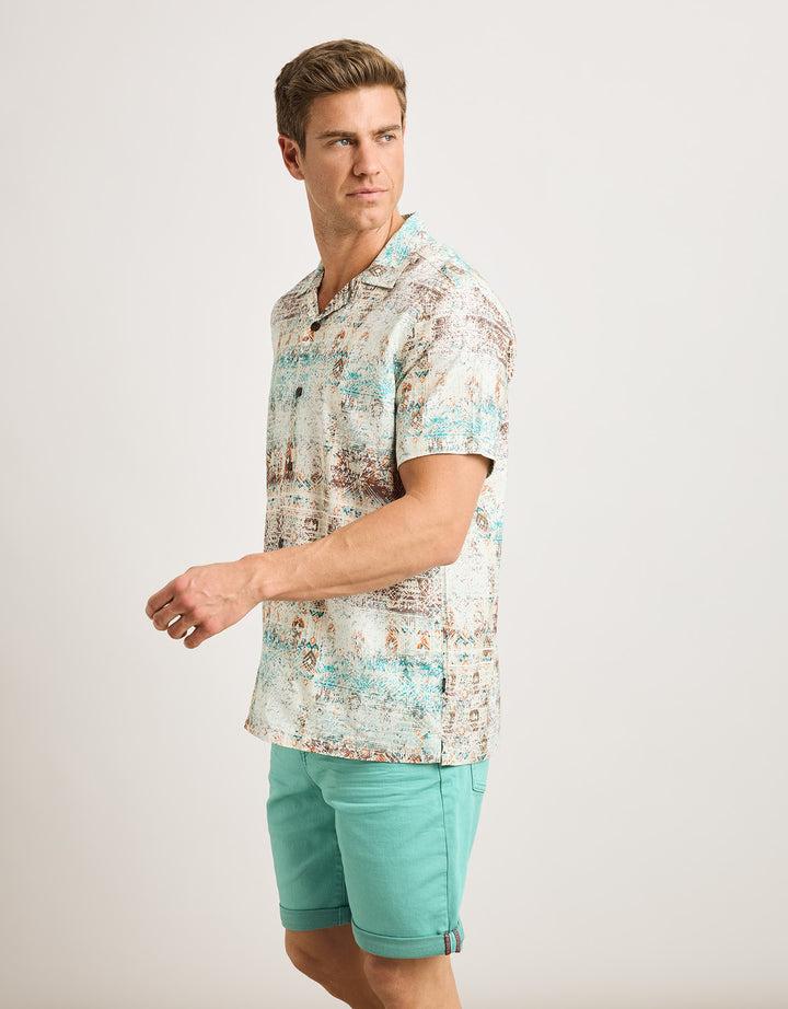 koala bay Camisa Manga Corta Multicolor - Marittima Rebajas baratas