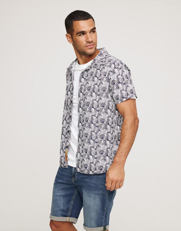 koala bay Camisa Manga Corta Azul Marino - Yarrow Rebajas de fábrica